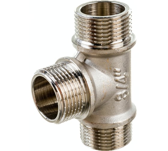 Тройник равный MM (3/4") Valtec VTr.131.N.0005 62031