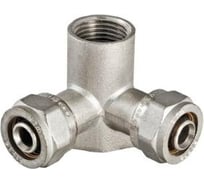 Тройник никелированный (16 мм х 1/2") Valtec VTm.334.N.160416 36945