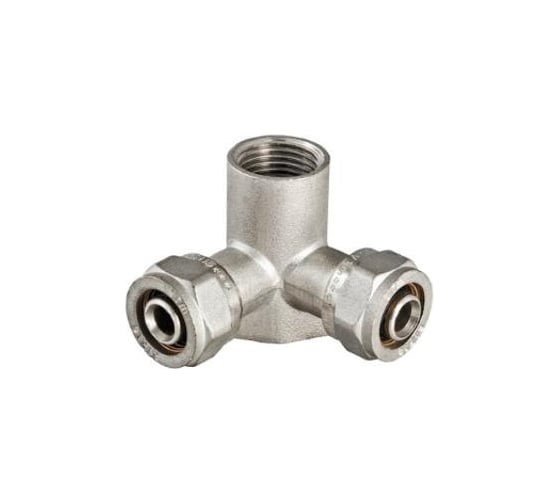 Тройник никелированный (20 мм х 1/2") Valtec VTm.334.N.200420 36946
