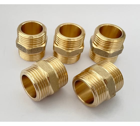 Ниппель BRASSCO Premium G3/4, 5 шт 4962534