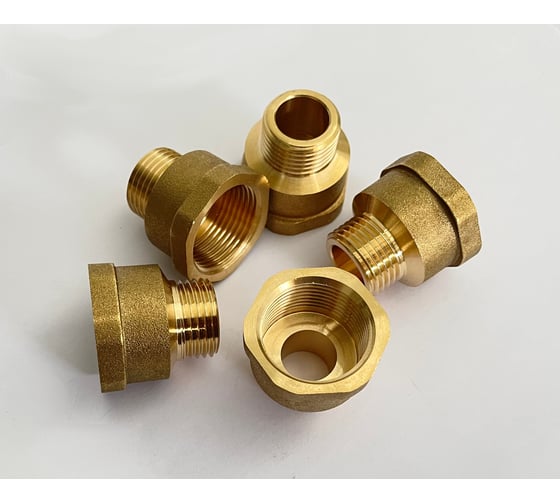 Переходник BRASSCO Premium G1/2 х G3/4, 5 шт 4962558 1