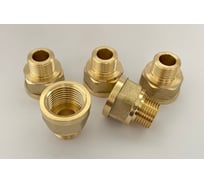 Переходник BRASSCO Premium G3/8 х G1/2, 5 шт 4962596