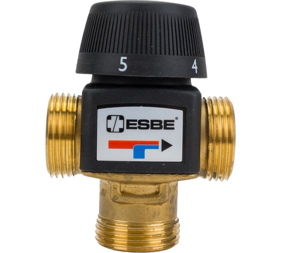 Термостатический смесительный клапан ESBE 372 vta372 30 - 70c g1 kvs3.4 3120 04 00