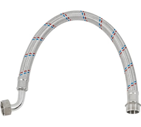 Подводка для воды ДТРД Гигант 60 см 1" г/ш угл 601ГШУ