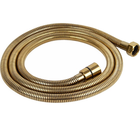 Шланг для душа KAISER Luxus 1.75 м, Gold, нержавеющая сталь, усиленный 0021