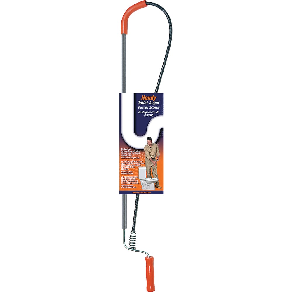 Прочистка для унитаза GENERAL PIPE полая спираль 10мм х 0,9м R3NKH ...