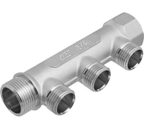 Коллектор MPF 3 выхода х3/4"х1/2", наружная резьба ИС.071057