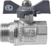 Шаровой кран AQUALINK 1/2" в/н бант ИС.080004