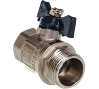 Кран шаровый AQUALINK 3/4" в/н бант ИС.080005