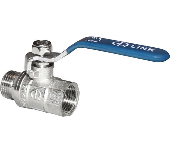 Кран шаровый AQUALINK 3/4" в/н ручка ИС.080020