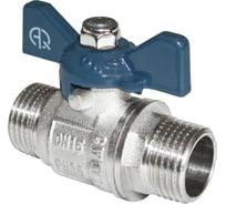 Кран шаровый AQUALINK 3/4" н/н бант ИС.080008