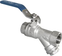 Шаровый кран с фильтром AQUALINK 3/4" в/в ручка ИС.080038