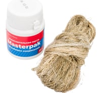 Комплект паста уплотнительная вода, пар MasterProf 25 г + лён 7 г ИС.130208