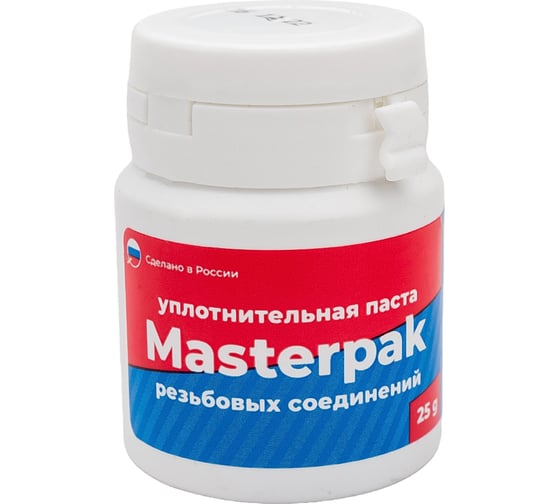 Комплект паста уплотнительная вода, пар MasterProf 25 г + лён 7 г ИС.130208