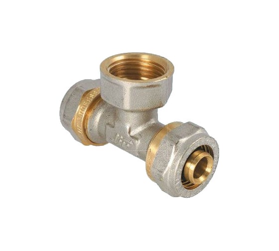 Тройник 20х1/2"х20 ц/г/ц MP-У Jif ИС.070302 1