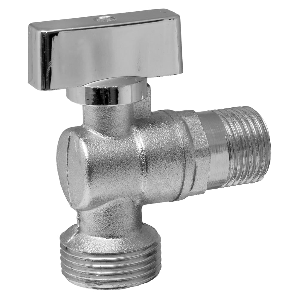 Шаровый угловой кран TRm 1/2"х3/4" н/н хром ИС.080352 - выгодная цена ...