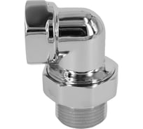 Сгон американка для полотенцесушителя SMART угловой 3/4" в/н хром ИС.050085