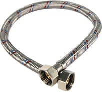 Гибкая подводка для воды с оплеткой из нержавеющей стали STL 1/2"х120 см в/в ИС.100009