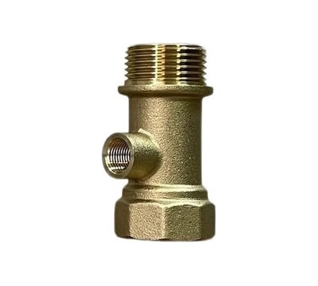 Переходник (штуцер) LadAna трехходовый А-2 (1x1х1/4", 75мм) 100603024