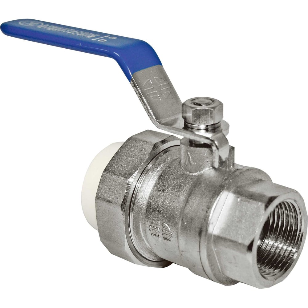 Шаровой разъёмный кран RIIFO Alba с внутренней резьбой PP-R/латунь 20-1 ...