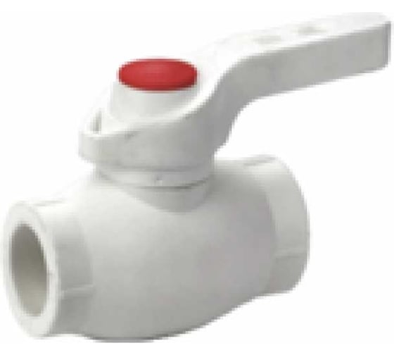 Шаровой кран RIIFO Alba PP-R/латунь 40-40 белый 1100047336