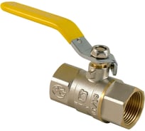 Кран шаровой для газа 1/2" в/в ручка AQUALINK ИС.080466