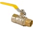 Кран шаровой для газа 1/2" в/н ручка AQUALINK ИС.080469 1