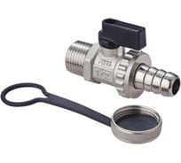 Шаровый латунный дренажный кран MVI 1/2 (20 шт.в уп.) BV.635.04