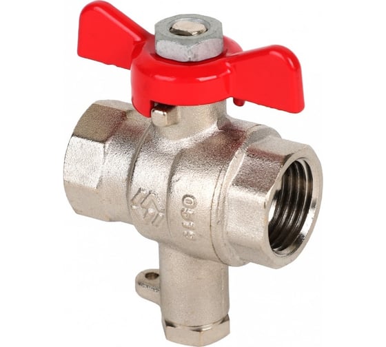 Кран для подключения термодатчика MVI бабочка 1/2x9 мм (12 шт.в уп.) BV.649.04 1
