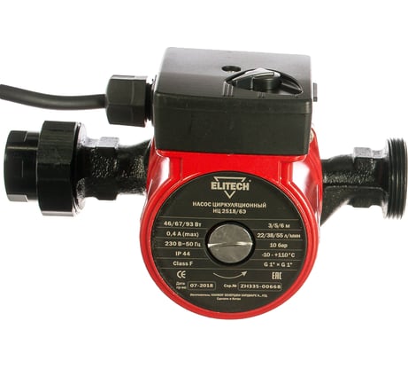Насос Elitech НЦ 2518/6Э 180467