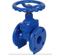 Задвижка с обрезиненным клином DYARM -ZK-250-10/16-G-E, DN250, PN10/16, фланец/фланец, со штурвалом 4687203187064