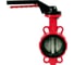 Поворотный затвор DYARM -ZP-125-16-G-N-E-HT (красный), DN125, PN16, межфланцевый/корпус GGG40/диск CF8M/уплотнение EPDM HT, с ручкой 4687203187279 1