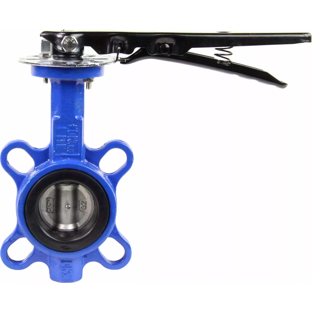 Дисковый поворотный затвор DN.ru wcb-316l-viton ду50 ру16, уплотнение ...