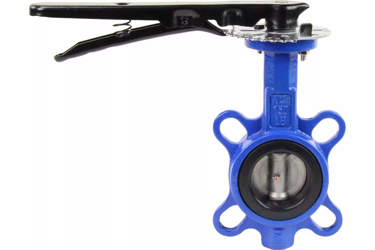 Дисковый поворотный затвор DN.ru wcb-316l-viton ду50 ру16, уплотнение ...