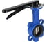 Дисковый поворотный затвор DN.ru GGG50-316L-EPDM Ду100 Ру16 с рукояткой D050-07104 4