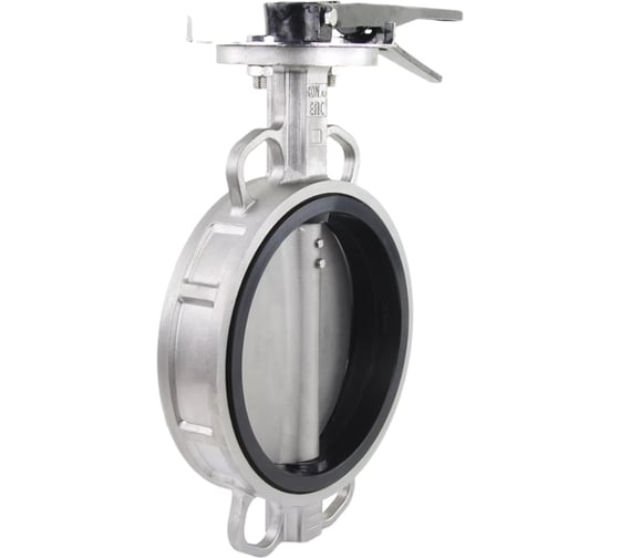 Затвор дисковый поворотный DN.ru 316L-316L-VITON Ду200 Ру16 с рукояткой D050-06563