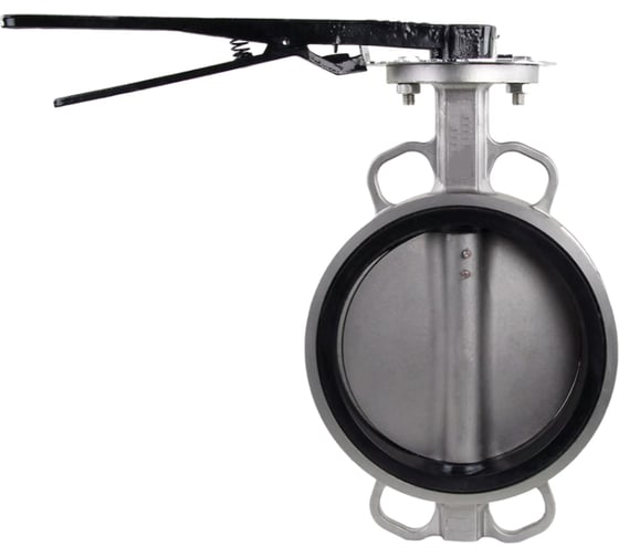 Затвор дисковый поворотный DN.ru 316L-316L-VITON Ду200 Ру16 с рукояткой D050-06563