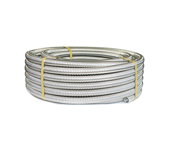 Труба гофрированная отожженная из нержавеющей стали SS304 IWS 15А (50 м) Neptun 1