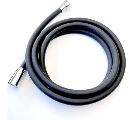 Шланг для душа TUBOFLEX черный, 3-х слойный, 1/2 вр/нр, 1.75 м 1893102