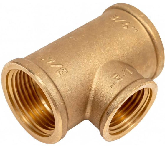 Тройник LD PRIDE 3/4'' - 1/2'' - 3/4'' вн/вн/вн, латунь 20-15-20 552124