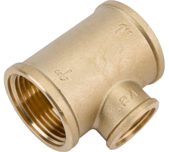 Тройник LD PRIDE 1'' - 1/2'' - 1'' вн/вн/вн, латунь, 25-15-25 552125