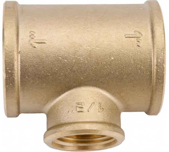 Тройник LD PRIDE 1'' - 1/2'' - 1'' вн/вн/вн, латунь, 25-15-25 552125