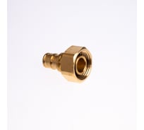 Соединитель РЕ-Х HG латунь Дн 16x3/4" НГ ЕК (QE) 1893003