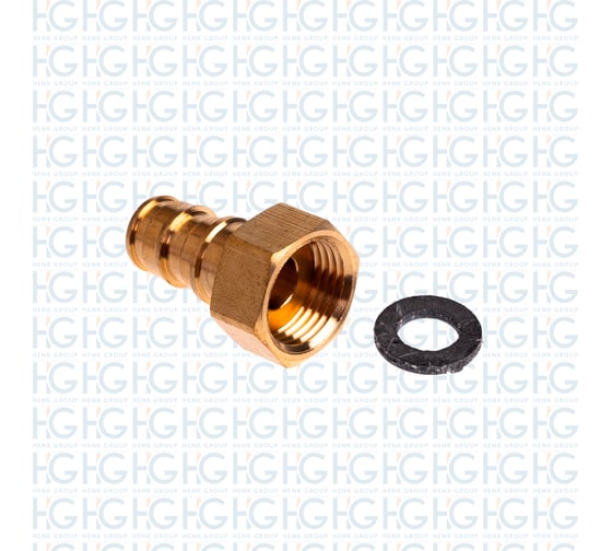 Соединитель РЕ-Х HG латунь Дн 16x1/2" НГ (QE) 1893010