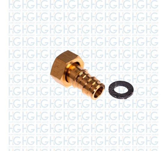 Соединитель РЕ-Х HG латунь Дн 16x1/2" НГ (QE) 1893010