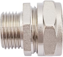 Обжимной соединитель STI латунный, Ду20x1/2" Ру25, наружная резьба D190-00009