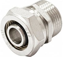 Обжимной соединитель STI латунный, Ду32x3/4″ Ру25, наружная резьба D190-00024