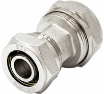 Обжимной соединитель STI латунный, Ду26x16 Ру25, накидная гайка D190-00013