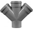 Крестовина одноплоскостная HTDA 110x110x110 Ostendorf 115900 11