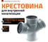Крестовина одноплоскостная HTDA 110x110x110 Ostendorf 115900 2
